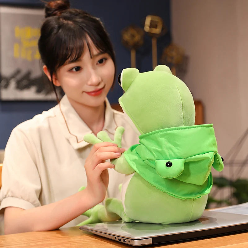 Froggie: Comforting Frog Plush for Growing Toddlers