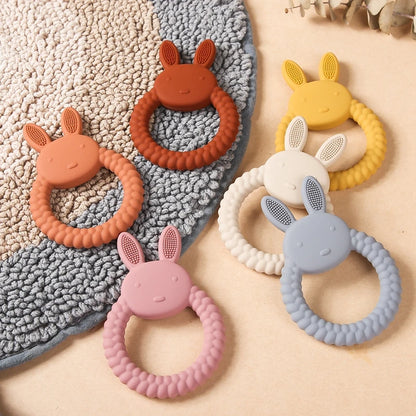 Bunny & Panda: Safe, Soothing, and Playful Teething Toy for Happy Babies