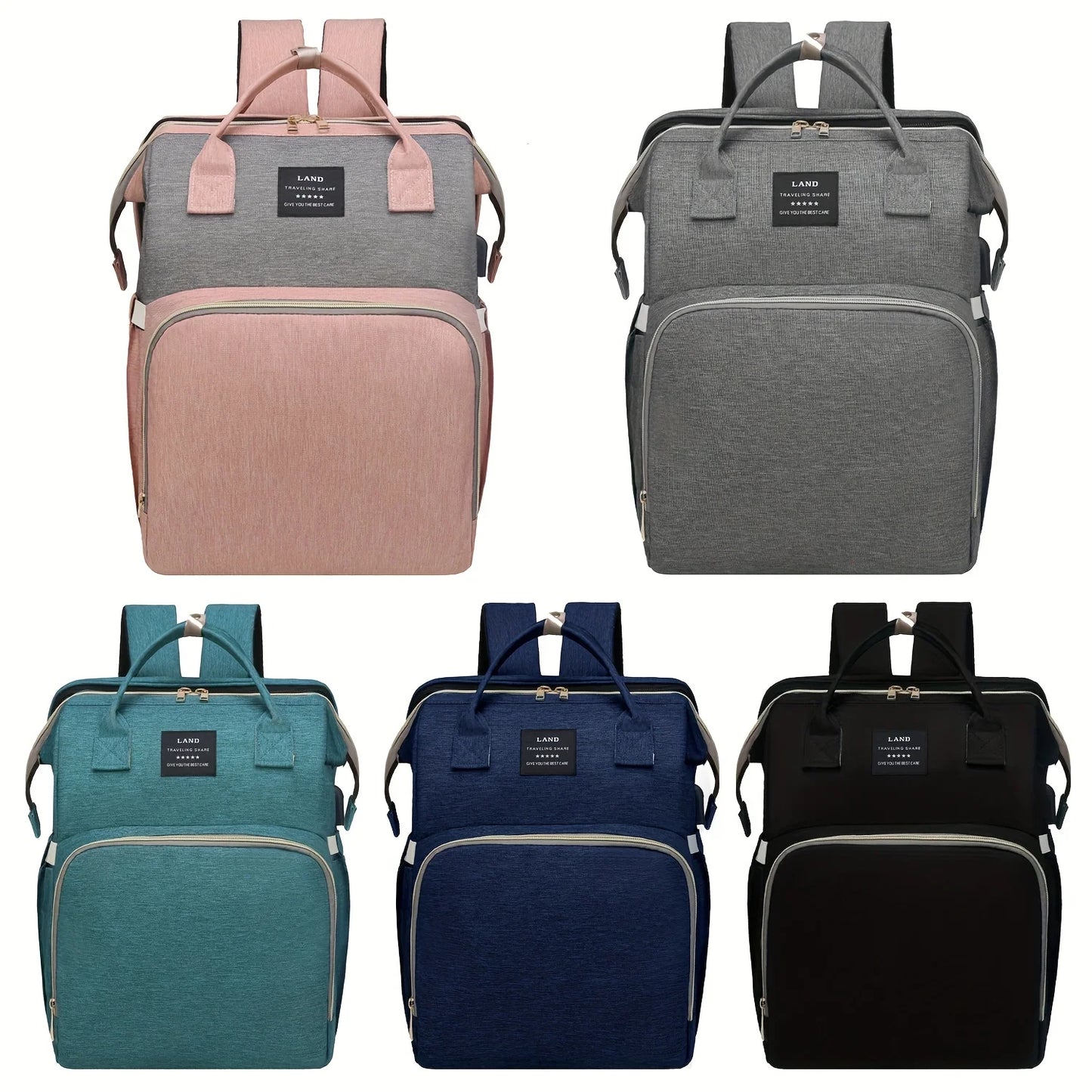 LiloBag: Multi-Function Diaper Bag and Baby Crib