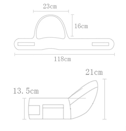 Gabezyy: Ergonomic Baby Carrier with Waist Stool & Support