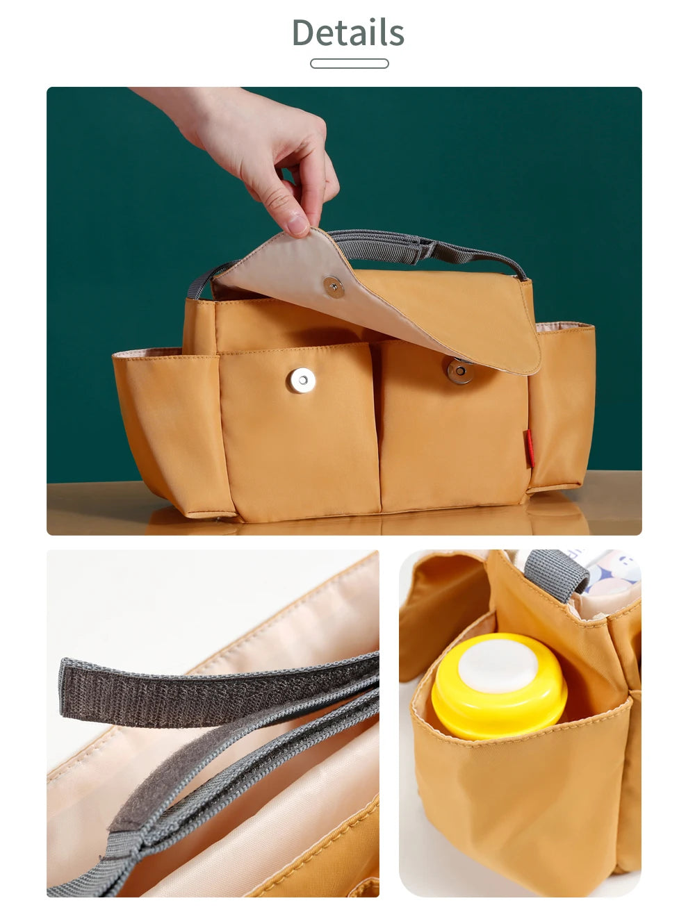 PaxiBag: Compact, Stylish, and Versatile Stroller Bag