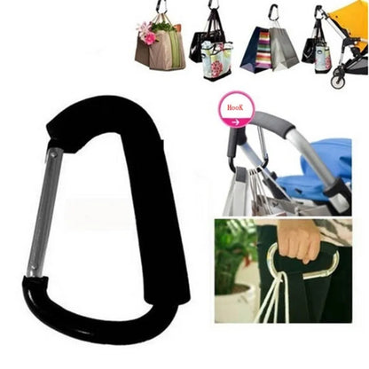 Holdi: Sleek, Durable, Universal Stroller Hook for Parents