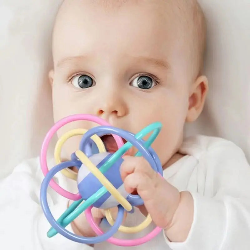 Balby: Colorful Ball for Soothing Teething Relief and Fun Playtime