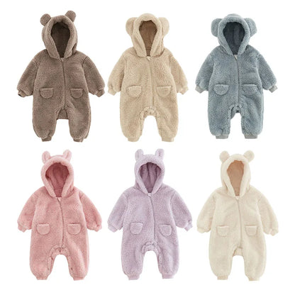 Blissy: Adorable, Cozy Rompers with Hooded Ear Detail