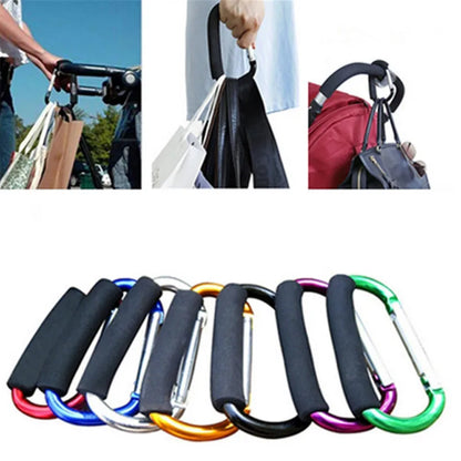 Holdi: Sleek, Durable, Universal Stroller Hook for Parents