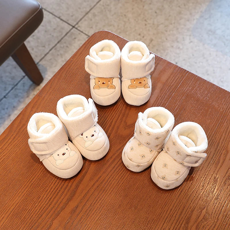 Woudz: Adorable and Cozy Baby Winter Boots with Animal Patch