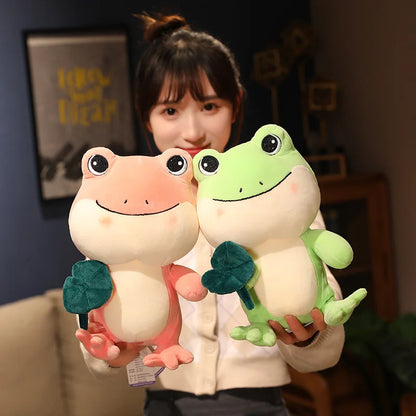 Lympo: Comforting Frog Plush for Growing Toddlers