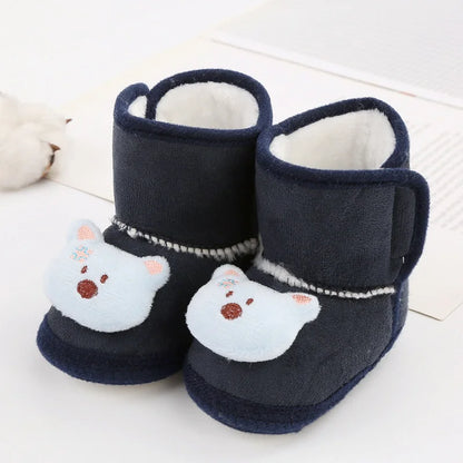 Huzzy: Stylish, Cozy, and Secure Baby Winter Boots