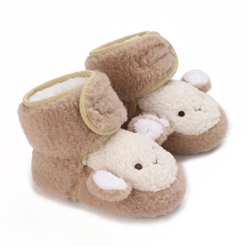 Woudz: Adorable and Cozy Baby Winter Boots with Animal Patch