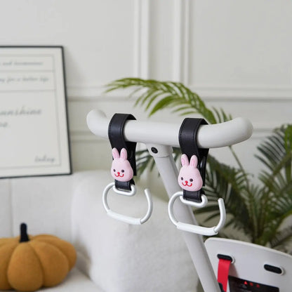 Beag: Stylish, Durable Animal-Themed Stroller Hook for Parents