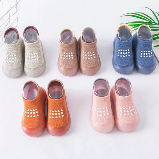 Nuzzle: All-Season Baby Shoe with Comfort of a Sock