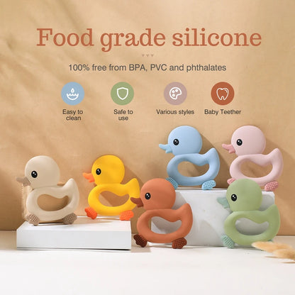 Animal Pack: Safe, Soothing, and Playful Teething Toy for Happy Babies