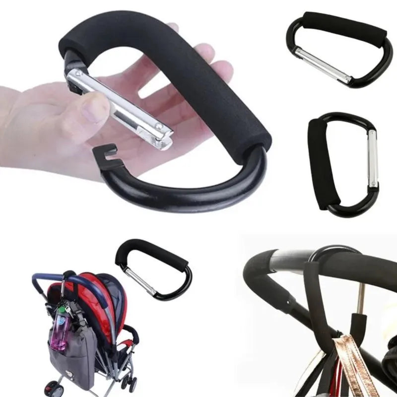 Holdi: Sleek, Durable, Universal Stroller Hook for Parents