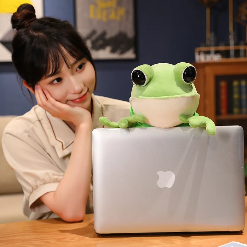 Froggie: Comforting Frog Plush for Growing Toddlers