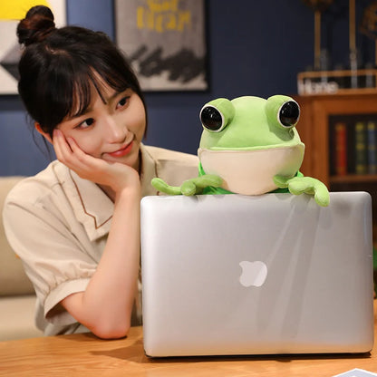 Froggie: Comforting Frog Plush for Growing Toddlers