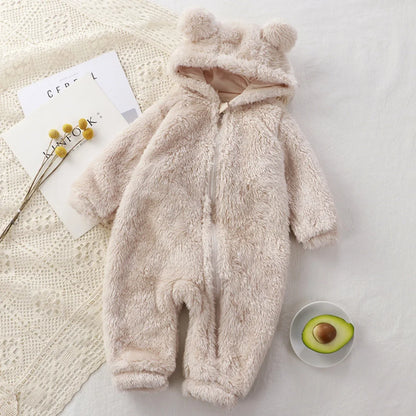 Bearry: Adorable, Cozy Rompers with Hooded Ear Detail