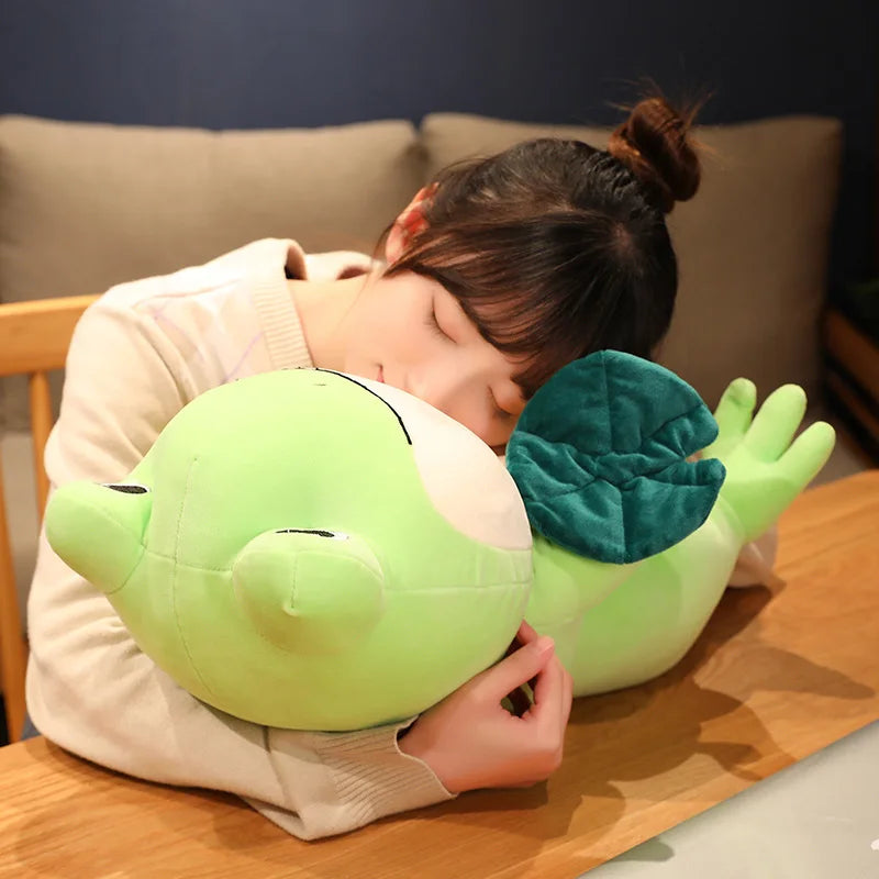 Lympo: Comforting Frog Plush for Growing Toddlers