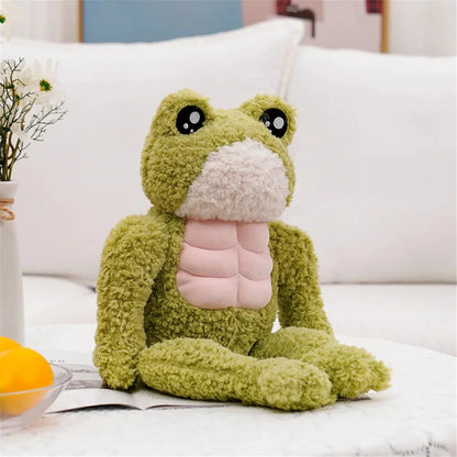 Croaki: Playful Frog with Muscle Plush for Happy Baby Smiles