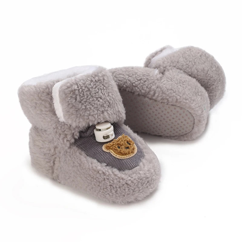 Woudz: Adorable and Cozy Baby Winter Boots with Animal Patch