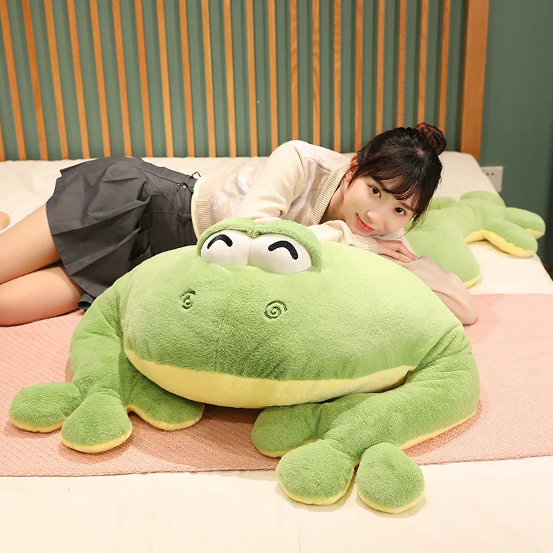 Toadie: Cuddly Frog Plush in Three Perfect Sizes