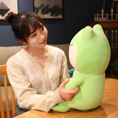 Lympo: Comforting Frog Plush for Growing Toddlers