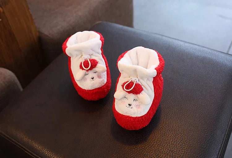 Sanrizz: Adorable Sanrio-Inspired Baby Winter Boots with Straps