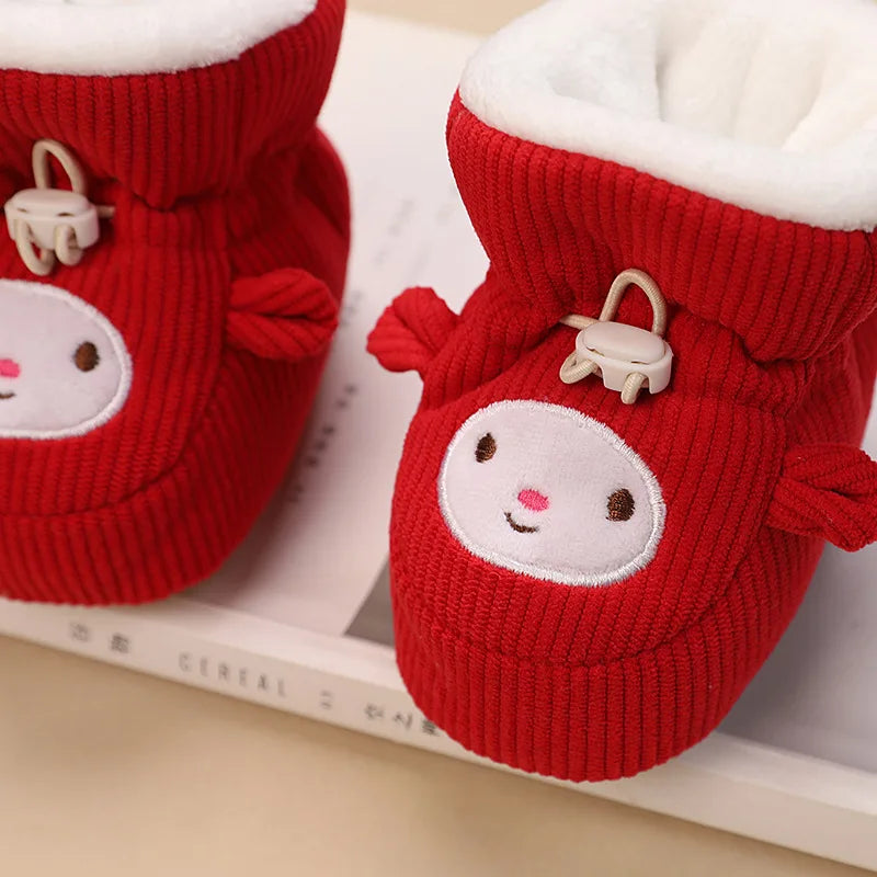 Sanrizz: Adorable Sanrio-Inspired Baby Winter Boots with Straps