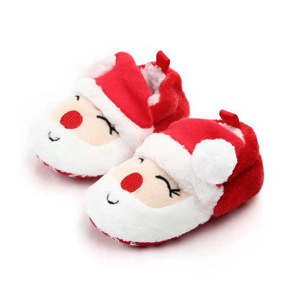 XmasFeet: Adorable and Cozy Christmas-Themed Baby Winter Shoes