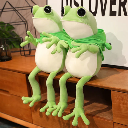 Froggie: Comforting Frog Plush for Growing Toddlers