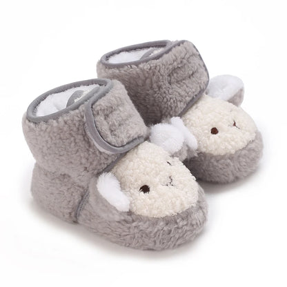 Woudz: Adorable and Cozy Baby Winter Boots with Animal Patch