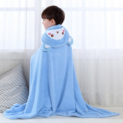 Bubbli: Snuggly Hooded Towel (Cloak) for Babies and Toddlers