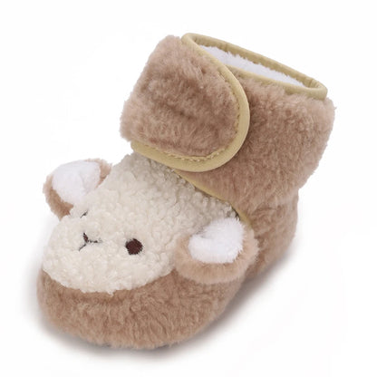 Woudz: Adorable and Cozy Baby Winter Boots with Animal Patch