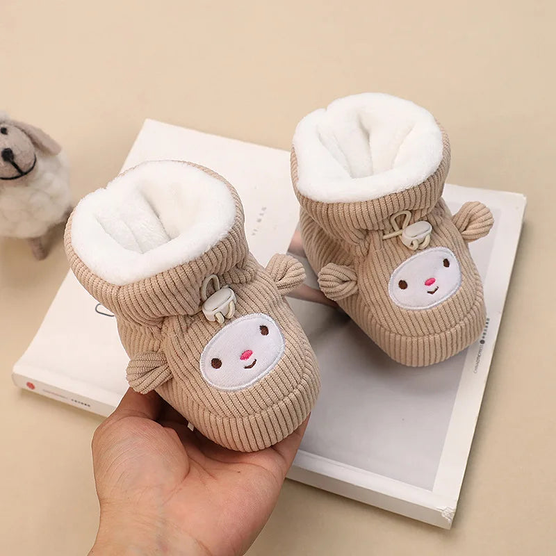 Sanrizz: Adorable Sanrio-Inspired Baby Winter Boots with Straps