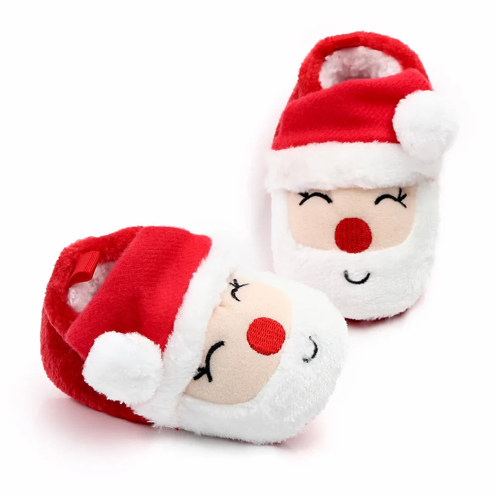 XmasFeet: Adorable and Cozy Christmas-Themed Baby Winter Shoes