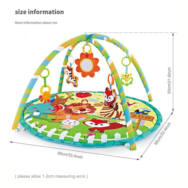 Wobblio: The Ultimate Round Baby Playmat for Growth and Fun