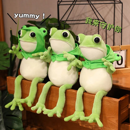 Froggie: Comforting Frog Plush for Growing Toddlers