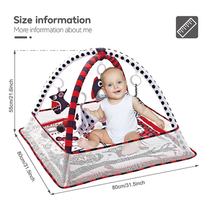 CogniKid: Square Playmat with Safety Net for Baby’s Growth and Development