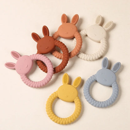 Bunny & Panda: Safe, Soothing, and Playful Teething Toy for Happy Babies