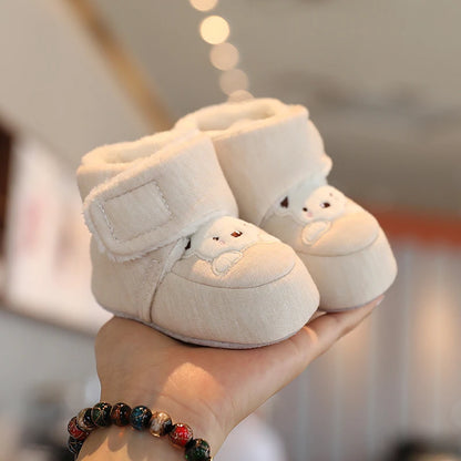 Woudz: Adorable and Cozy Baby Winter Boots with Animal Patch