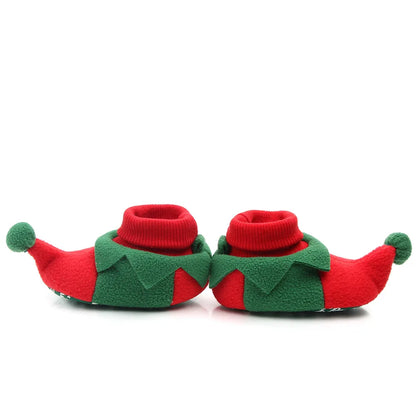 XmasFeet: Adorable and Cozy Christmas-Themed Baby Winter Shoes