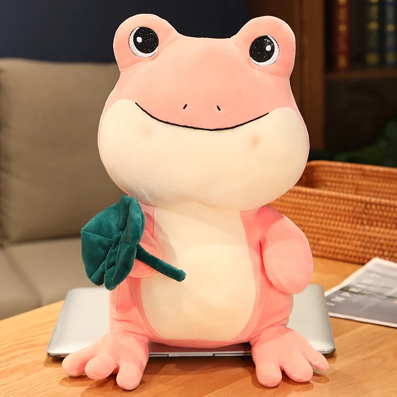 Lympo: Comforting Frog Plush for Growing Toddlers