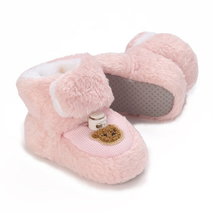 Woudz: Adorable and Cozy Baby Winter Boots with Animal Patch