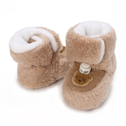 Woudz: Adorable and Cozy Baby Winter Boots with Animal Patch