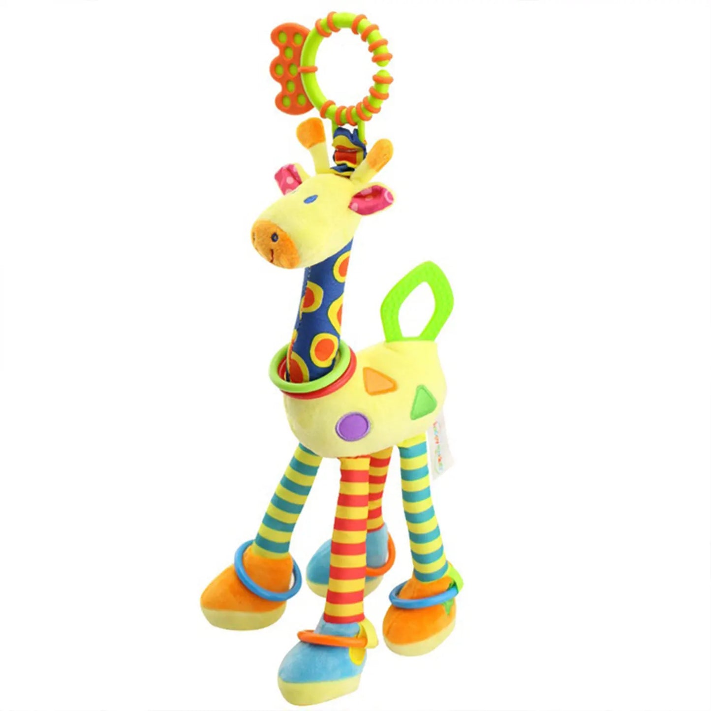 Girattle: Animal-Themed Hanging Sensory Toy for Baby Stimulation