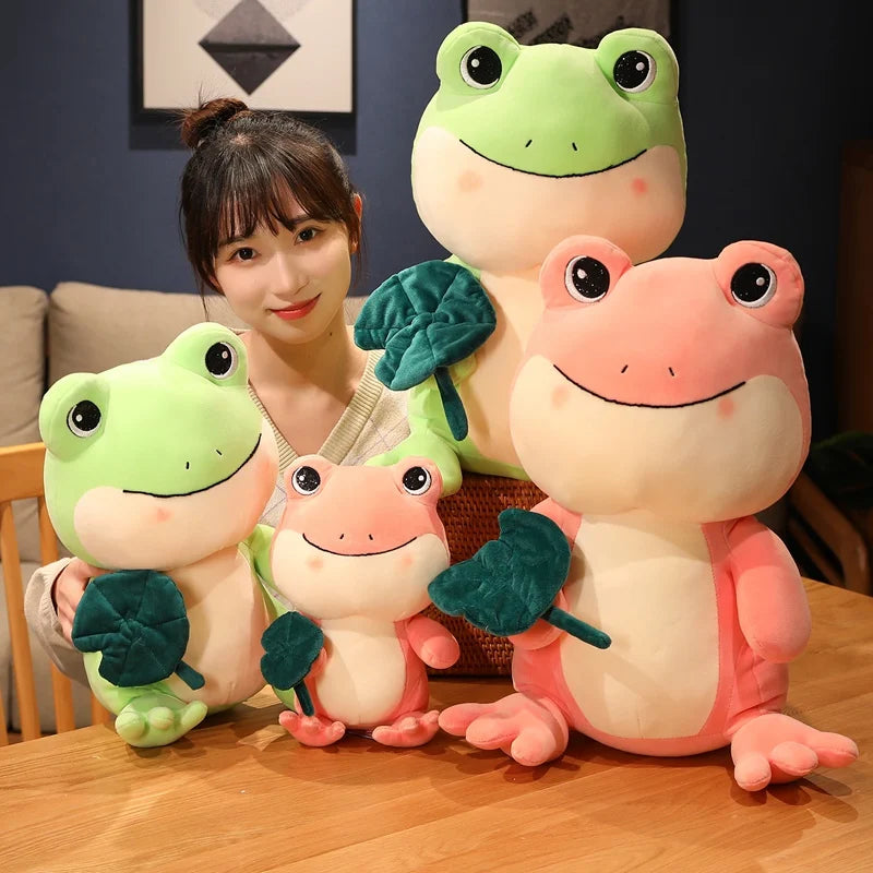 Lympo: Comforting Frog Plush for Growing Toddlers