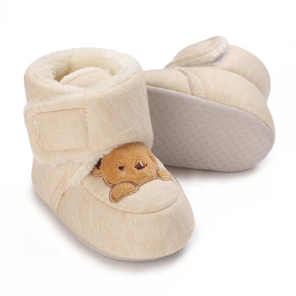 Woudz: Adorable and Cozy Baby Winter Boots with Animal Patch