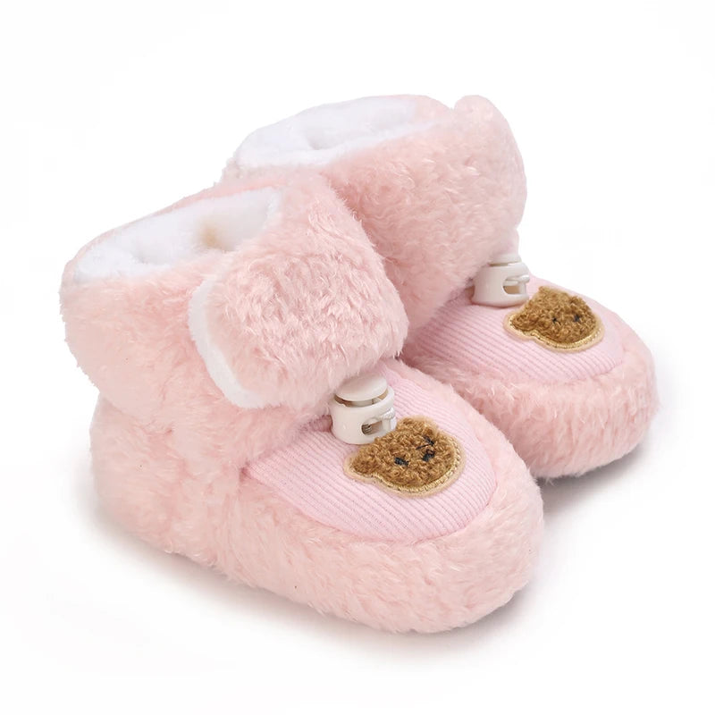 Woudz: Adorable and Cozy Baby Winter Boots with Animal Patch